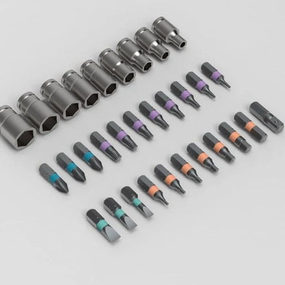 24-in-1 Multi-Purpose Ratchet Screwdriver Set
