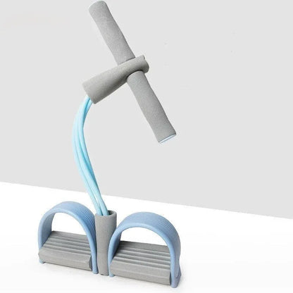 4-Tube Pedal Resistance Band Ankle Puller
