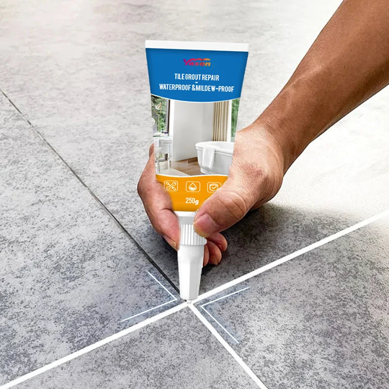250g Tile Grout Repair - Waterproof & Mildew-Proof