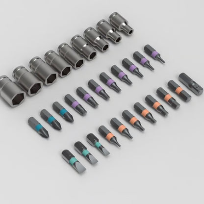 24-in-1 Multi-Purpose Ratchet Screwdriver Set