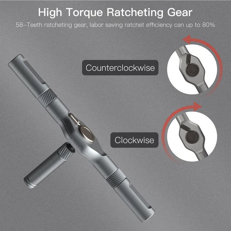 24-in-1 Multi-Purpose Ratchet Screwdriver Set