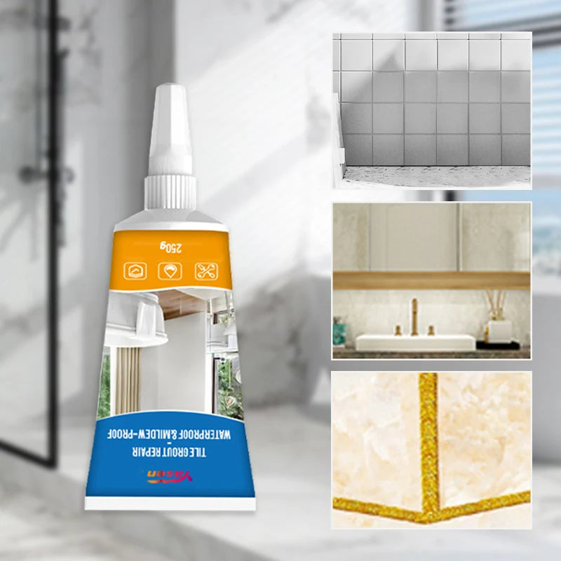 250g Tile Grout Repair - Waterproof & Mildew-Proof