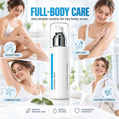 Ice-Cooling Hair Removal Cream for Sensitive Skin