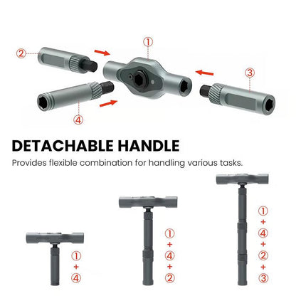 24-in-1 Multi-Purpose Ratchet Screwdriver Set