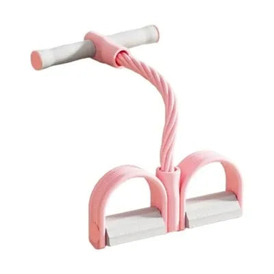 4-Tube Pedal Resistance Band Ankle Puller